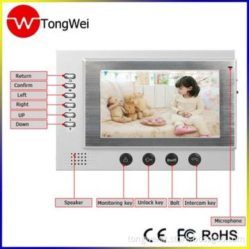 7-inch color video home automation systems, supports unlocking/monitoring, recording function, 700TV